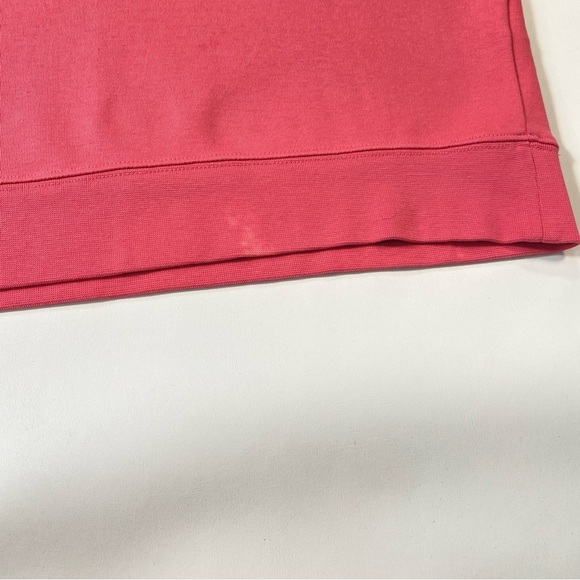 Vineyard Vines salmon pink 1/3 zip pullover cotton sweatshirt Size S - Picture 6 of 12